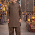 Cotton Embroidered Shalwar Kameez