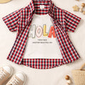 Check Cotton Fabric Full-Sleeves Double Shirt