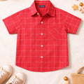 Check Cotton Fabric Full-Sleeves Double Shirt
