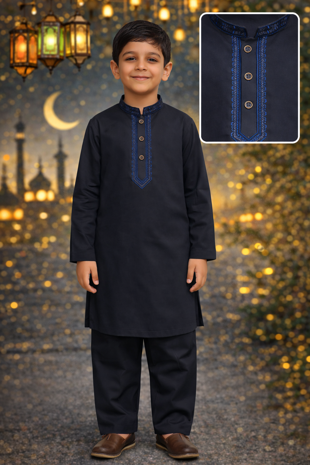 Cotton Embroidered Shalwar Kameez