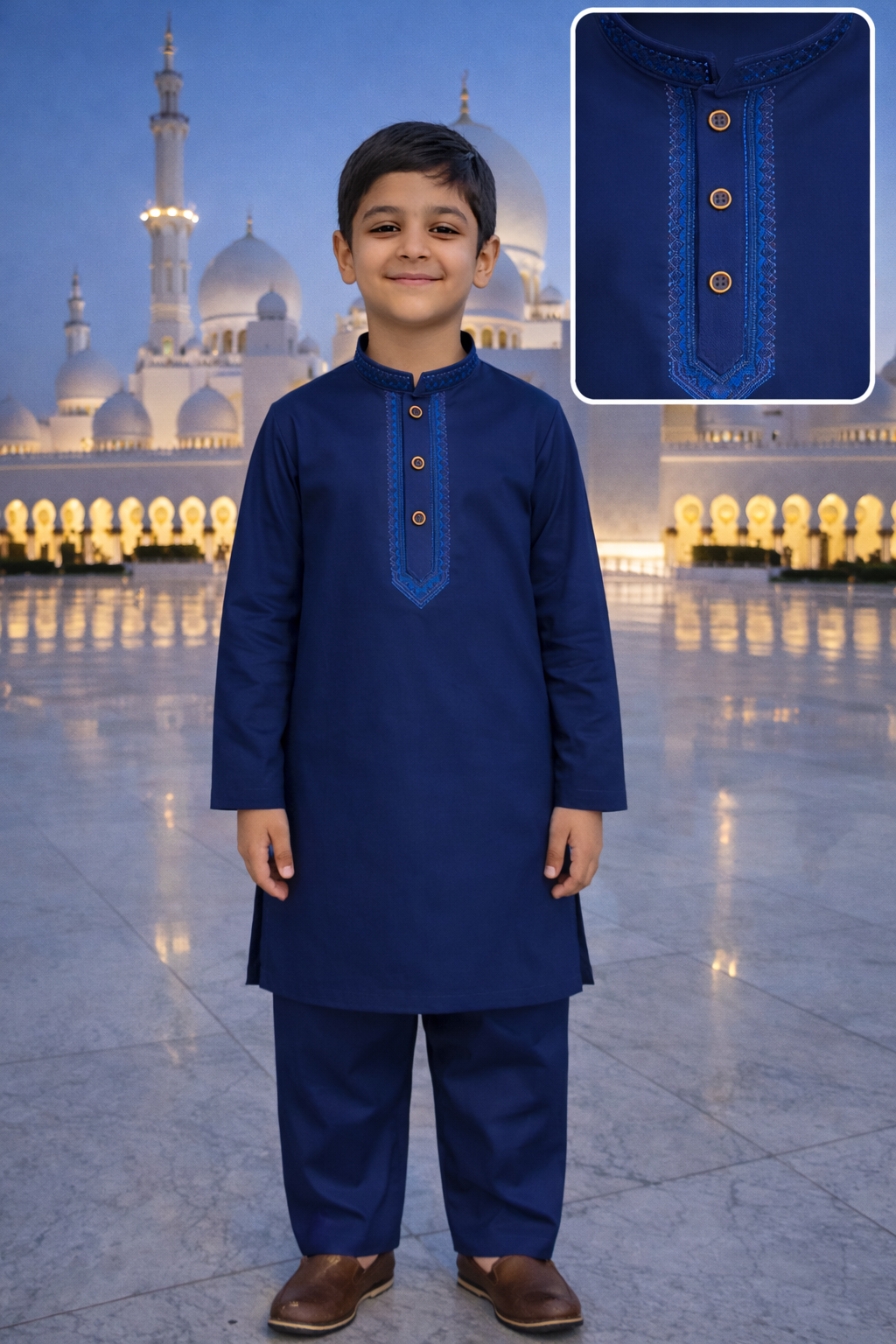 Cotton Embroidered Shalwar Kameez