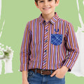 Lining Cotton Fabric Full-Sleeves Dress Shirt