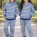 Winter Fleece Hoodie Tracksuit