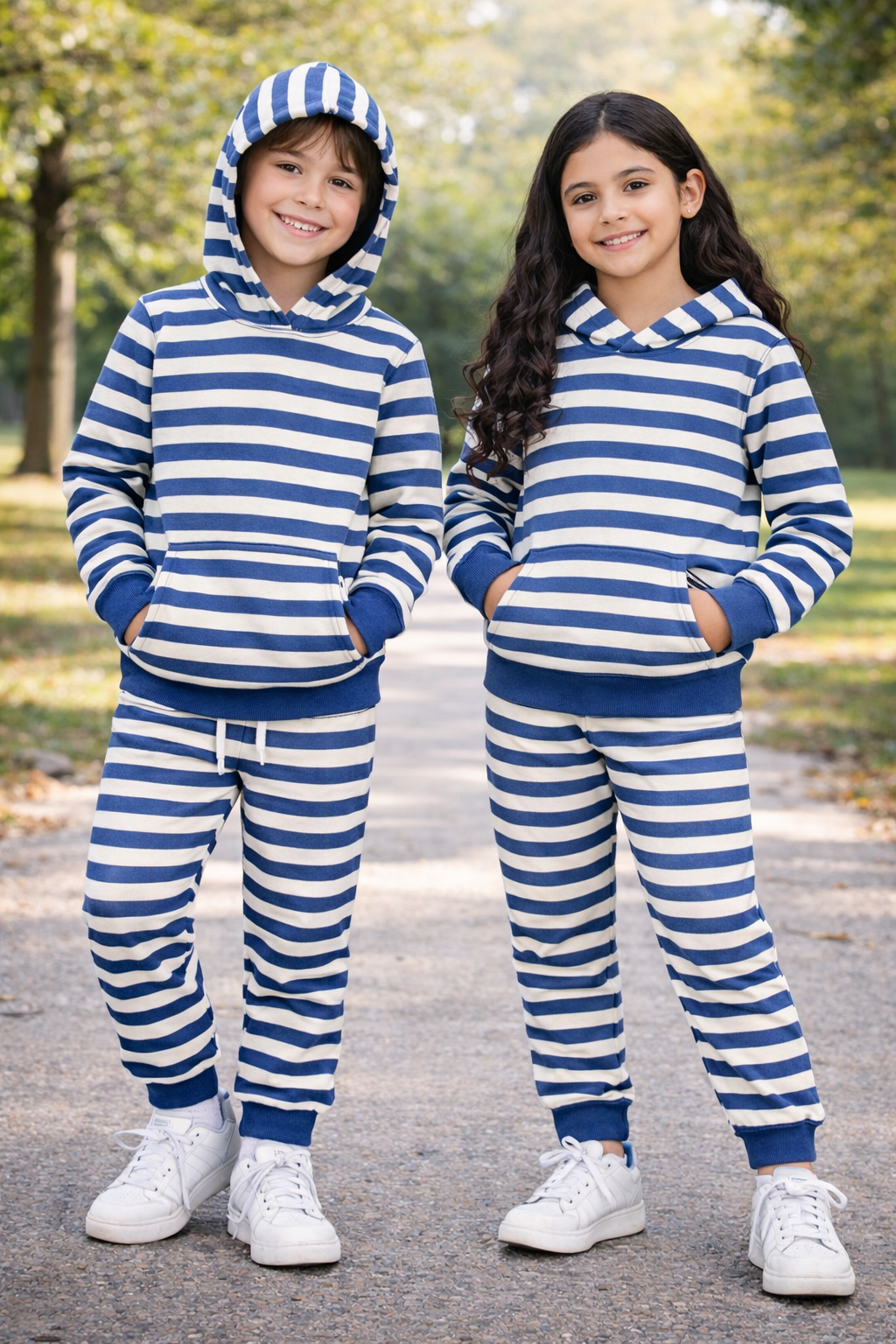 Winter Fleece Hoodie Tracksuit