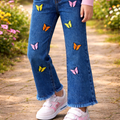 Denim Embroidery Jeans