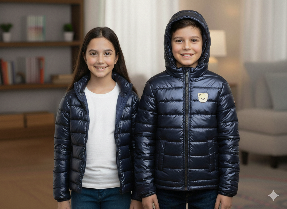 Puffer Jacket Full-Sleeve Unisex