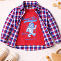 Check Cotton Fabric Full-Sleeves Double Shirt