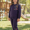 Winter Fleece Embroidery Tracksuit