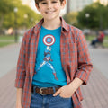 Brown Cotton Fabric Full-Sleeves Double Shirt