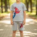 Summer Cotton Jersey Shirt & Shorts 2 piece set