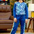 Winter Fleece Embroidery Tracksuit